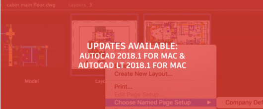 autocad for mac 2018 release date